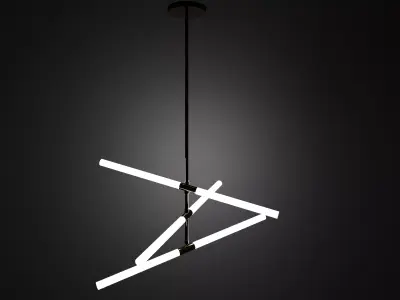 Ceiling lamp Free low-poly 3D model buy