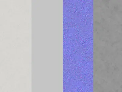 Limestone white Stone Texture PBR Vray Corona Blender Texture