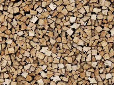 Firewood decor n2 3D model