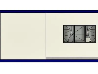 Duplex House Design 3D model