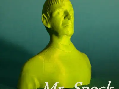 Mr Spock bust 3D print model
