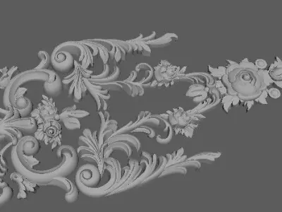 Decor for furniture 3D model 51