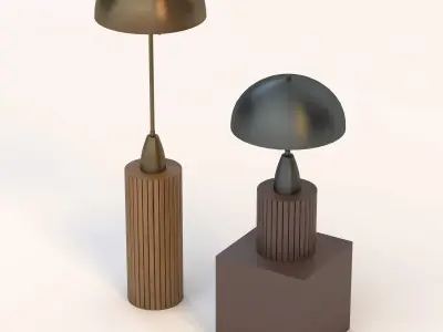 Apparatus Studio Column Lamp 3D model