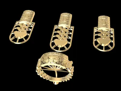 LIGHT WEIGHT HALF-SET MONACO 3D print model