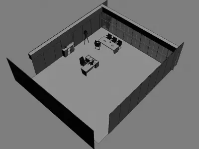office interior md299 a17 3D model