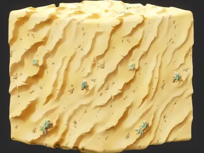 Stylized Sand Seamless Texture Texture