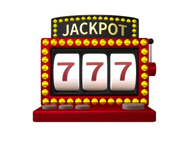 Cartoon Slot Machine v1 004 Low-poly 3D model