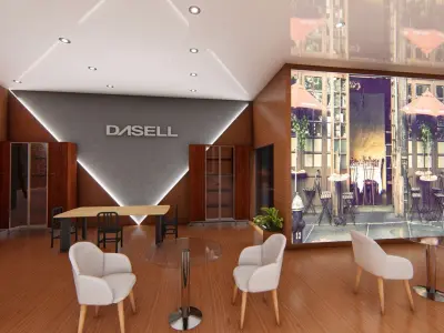 Exhibition Stand Design 3D model