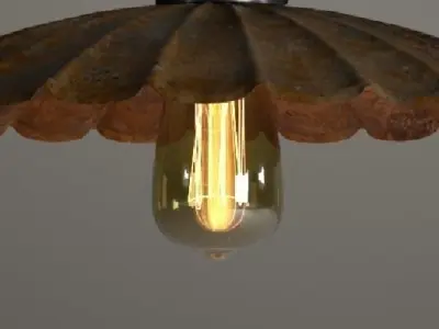 Hanging Lamp LOFT HOUSE P-119 3D model