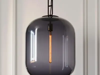 MAX LARGE and MINI LED PENDANTS By Stone Lighting 3D model