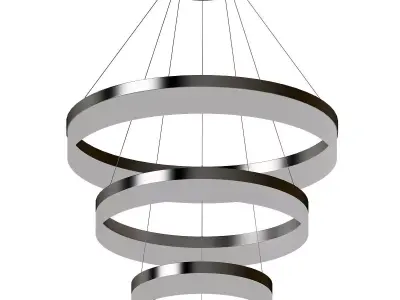 CIRCULO 3 LED 3D model
