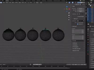 Beautiful Lamp Models 3D model