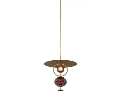 VITRA PENDANT Low-poly 3D model
