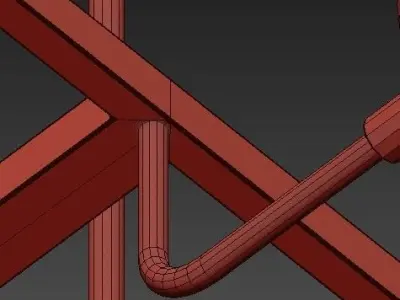 VIAGGIO LINEAR SUSPENSION 3D model