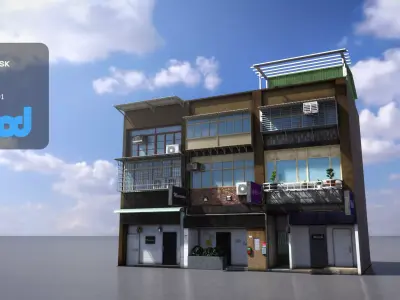 TW House 001 3D model
