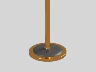 Desk lamp 3D model 7