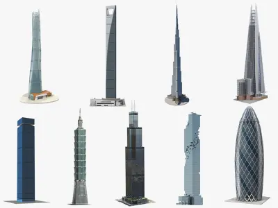  Skyscrapers Collection 11 