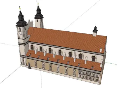 Architecture-Religion-God-Culture-Temple-015 church 3D model