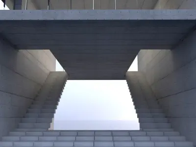 ocean house Low-poly 3D model