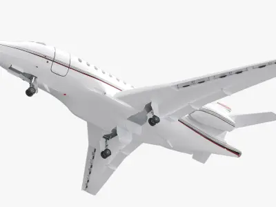  Dassault Falcon 900 Business Jet Simplified 
