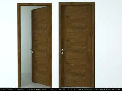 door 0001  3D model