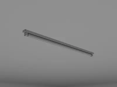 Fluorescent Lights Low-poly 3D model