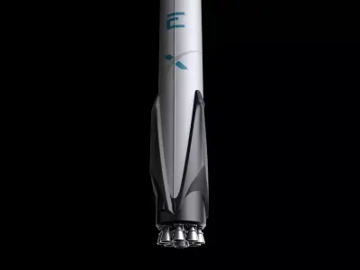 Falcon 9  rocket 3D model