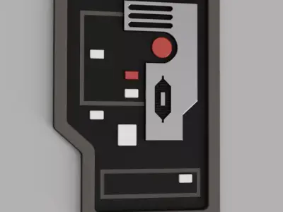Book of Boba Fett Door Controller Panel 2 Prop 3D Print STL 3D print model