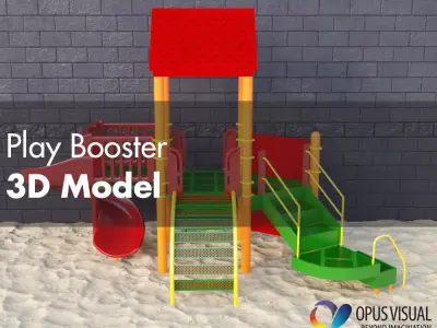 Play Booster 3D model