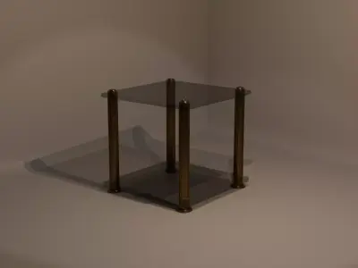 Vintage Table 3D model