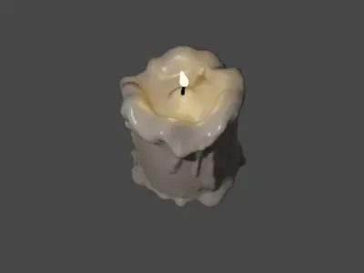 Candle 3D model