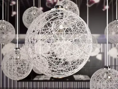 Thread light 3D model