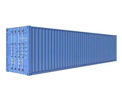 40ft Shipping Container - Detailed 3D model