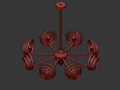 ISTAN chandelier 3D model