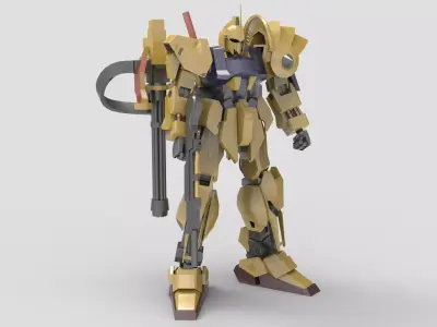 Hyaku Shiki Batlle Mode 3D model