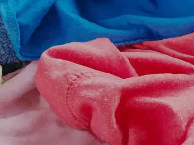 Pile of Clothes 3D Scanned Shirts Low-poly 3D model