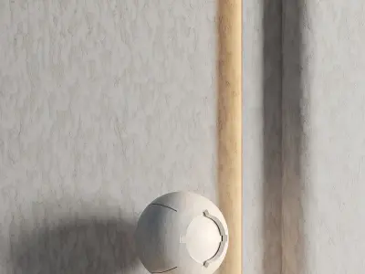 Decorative Plaster 01 - PBR - 4K Texture