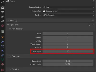 Forest Biome for Scatter 5 Blender Low-poly 3D model