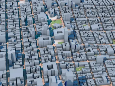 Grace Cathedral San Francisco United States 3D model