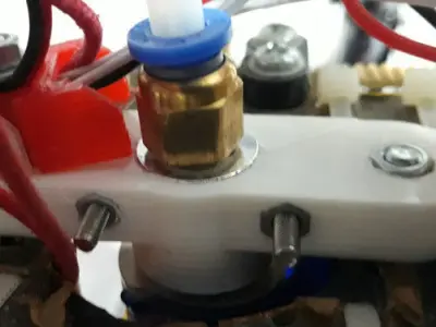 Lightweight precise J-Head connector 3D print model