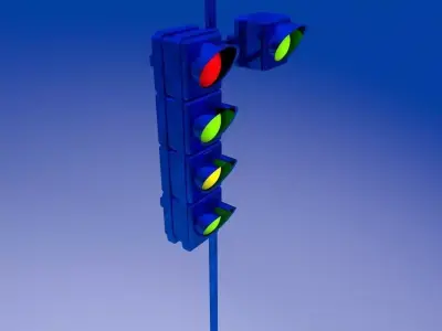 Traffic Light 3D model