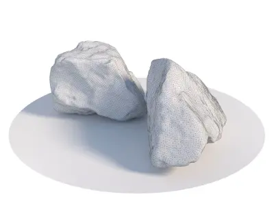 136 stone 3D model