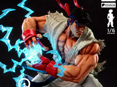 RYU STREET FIGHTER 3D print model