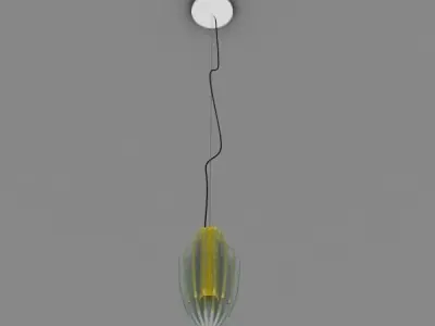 Lamps Lights Low-poly 3D model
