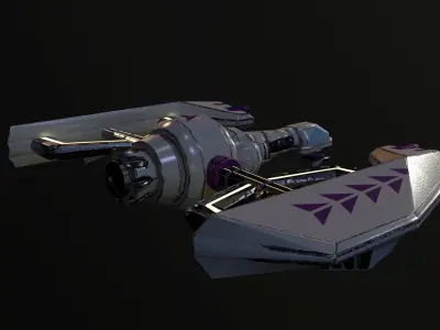 SpaceShip Star Fighter 3D model