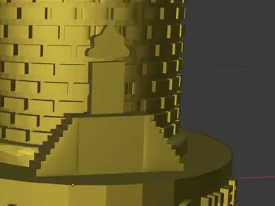 Galata Tower Istanbul 3D model for 3D print 3D print model