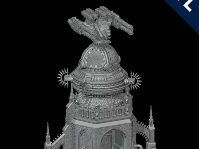 Tech Chapel 3D print model