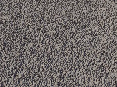Gravel Ground Surface Texture