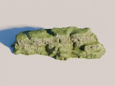 Rock 9 Low-poly 3D model