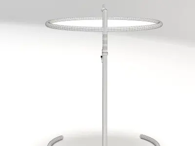 Eileen Gray Side Table Free low-poly 3D model